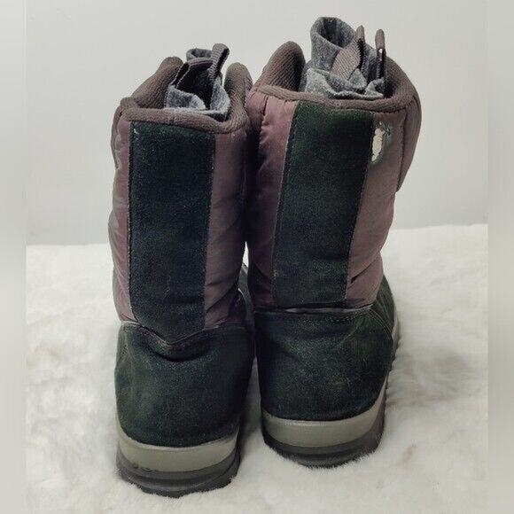 Vintage gray Lands End Winter boots sz 6.5 - Picture 4 of 7